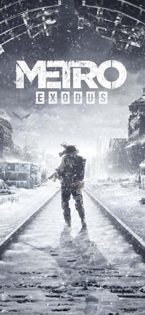 iPhone X Metro Exodus -tausta — POCO C85x Taustakuvat