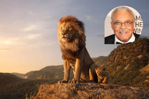 Leijonakuningas James Earl Jones — Leijona Taustakuvat