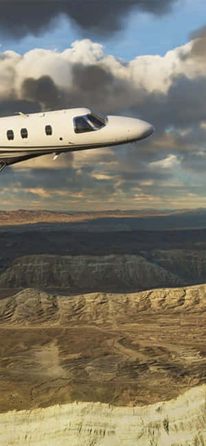 Iphone Xs Microsoft Flight Simulator -tausta — Realme 16x Taustakuvat
