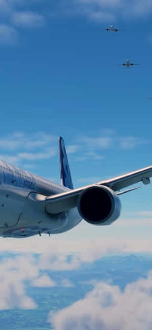 Iphone Xs Microsoft Flight Simulator -tausta — Xiaomi Civi Taustakuvat