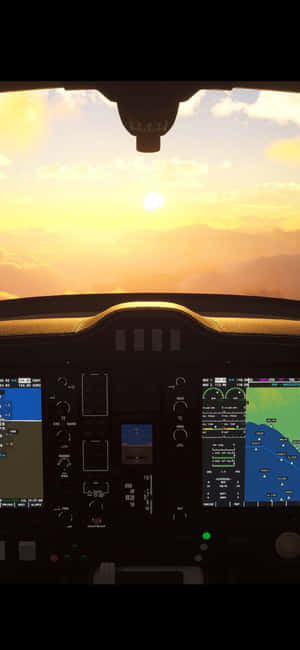 iPhone XS Microsoft Flight Simulator -tausta — Infinix Note Edge Taustakuvat
