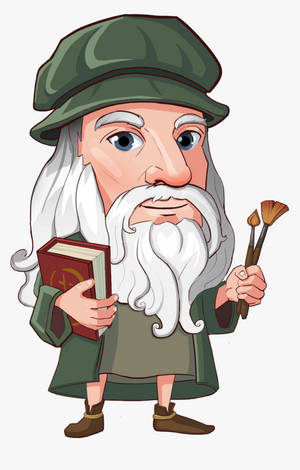Leonardo Da Vinci graafinen taide tapetti — Lenovo Tab Taustakuvat