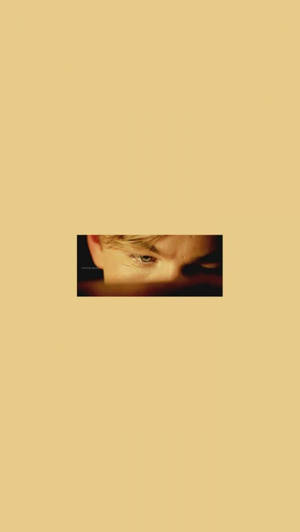 Leonardo DiCaprion silmät Tumblr-estetiikka-taustakuva