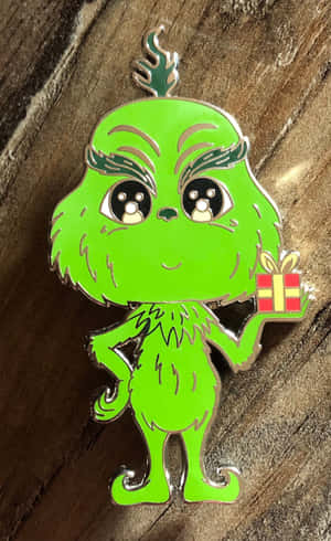 Söpö Grinch — Pixel Tablet Taustakuvat
