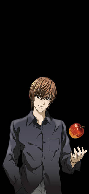 Light Yagami Apple -taustakuva. — iPhone 12 Pro Taustakuvat