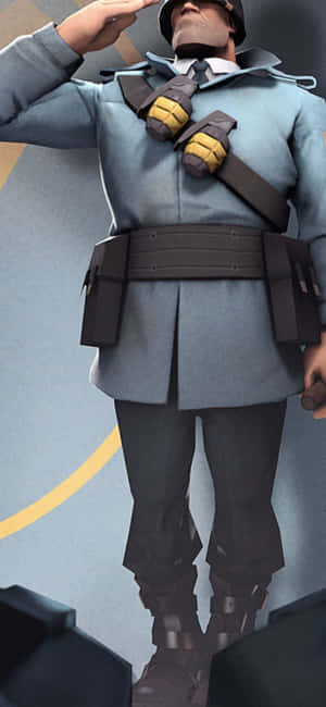 Iphone Xs Team Fortress 2 -taustakuva — Muted Taustakuvat