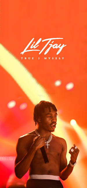 Lil Tjay True 2 Myself -albumitaustakuva — iPhone 18 Pro Taustakuvat