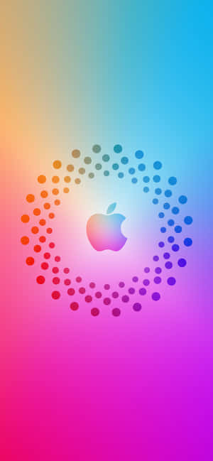 Logo Pisteillä Upea Apple HD iPhone — Oppo Find X Taustakuvat
