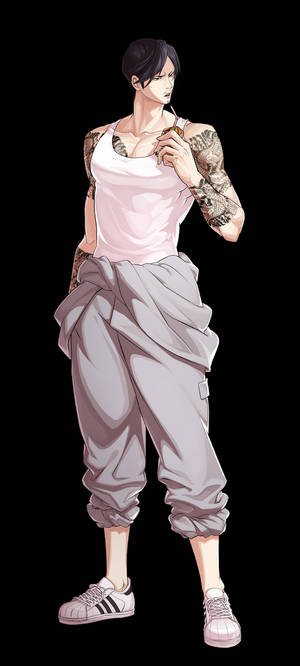 Lookism Burn Knuckle Vasco -taustakuva — iPhone 11 Pro Taustakuvat