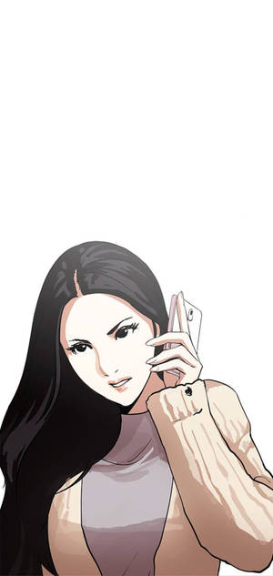 Lookism Crystal puhelimessa -taustakuva — iPhone 13 Pro Max Taustakuvat