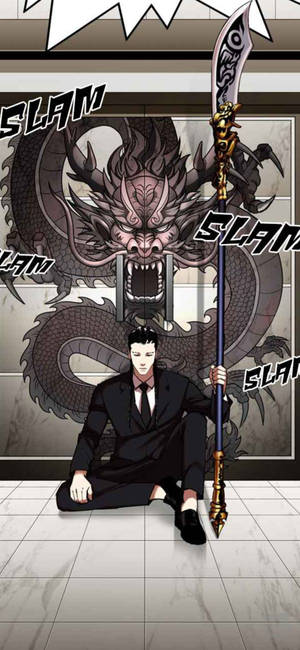 Lookism Xiaolong Aseen Kanssa -taustakuva — iPhone 14 Taustakuvat