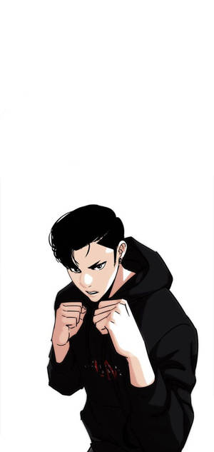 Lookism Zack nyrkki taustakuva — iPhone 12 Taustakuvat