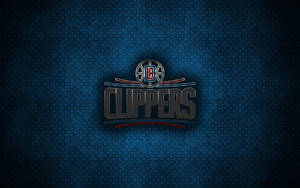 Los Angeles Clippers -metallitausta -taustakuva — Matala kontrasti Taustakuvat