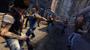 Sleeping Dogs -taustakuva — Nukkuvat koirat Taustakuvat