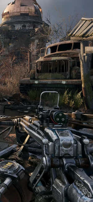 Iphone X Metro Exodus -tausta — Galaxy M06 Taustakuvat