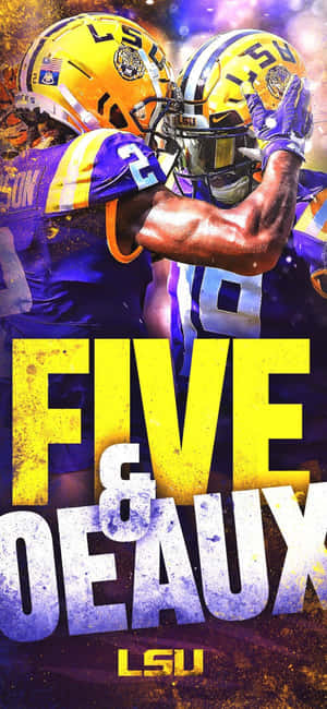 Lsu Tigers — Vivo V60 Lite Taustakuvat