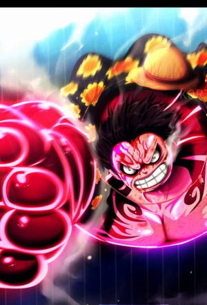 Luffy Gear 4 Räjähdyslataus -taustakuva — Luffy gear 4 Taustakuvat