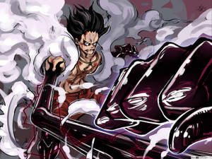 Luffy Gear 4 Uupunut taustakuva — Luffy gear 4 Taustakuvat