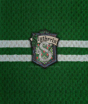 Luihuisen logo neulottu kangas taustakuva — Slytherin estetiikka Taustakuvat