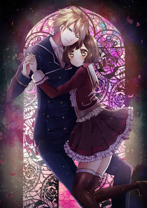 Pari Anime Tanssi taustakuva — Anime tanssi Taustakuvat
