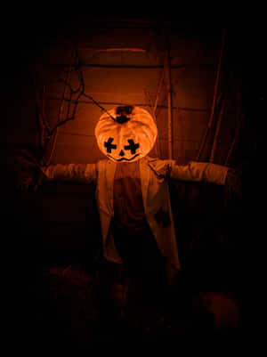 Hallowe’en-kurpitsa taustakuva — Pelottava halloween Taustakuvat
