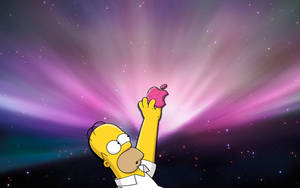Macbook Air Homer — MacBook Air Taustakuvat