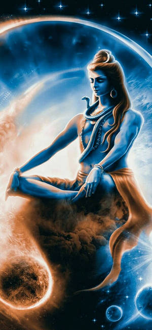 Mahakal-galaksitaide — Samsung S23 Taustakuvat