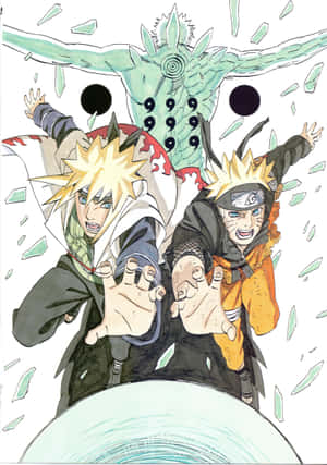 Mahtava Naruto Uzumaki Puhelimen Taustakuva — Naruto puhelin GIF Taustakuvat