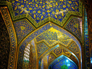 Majestic Sheikh Lotfollahin moskeija Isfahanissa