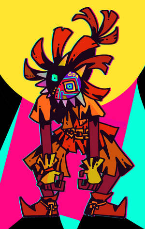 Majora's Mask Pop-taide — Galaxy Tab S10 Ultra Taustakuvat