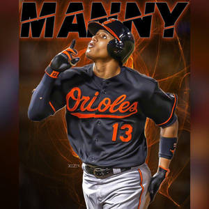 Manny Machado Orioles-juliste — Pixel Watch 5 Taustakuvat