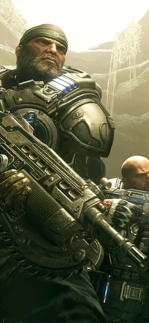 Iphone Xs Gears Of War 5 -taustakuva — Honor X70 Refresh Taustakuvat