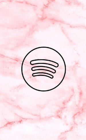 Marmorivaaleanpunainen Spotify-taustakuva — Galaxy Tab S Taustakuvat