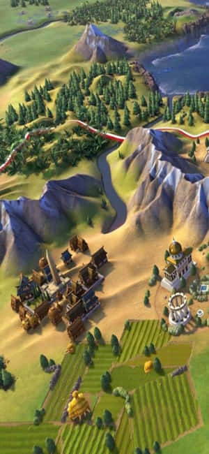 iPhone X Civilization V Tausta — POCO X Taustakuvat