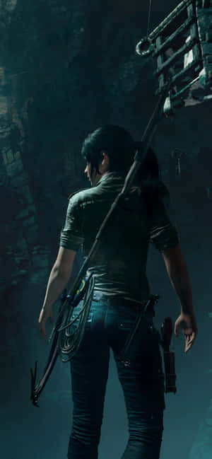 Iphone Xs Max Rise Of The Tomb Raider -taustakuva
