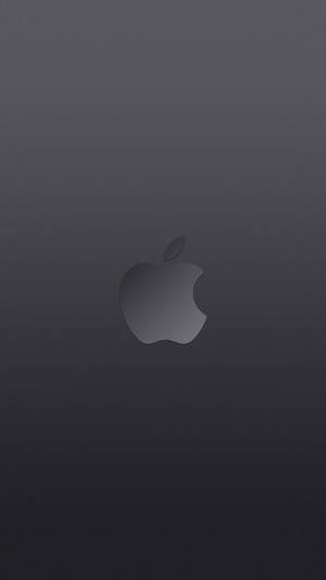 Mattamusta Applen logo iPhone SE — iPhone Se Taustakuvat