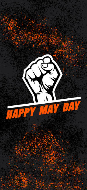 May Day -taideteos taustakuva — iPhone 18 Pro Max Taustakuvat