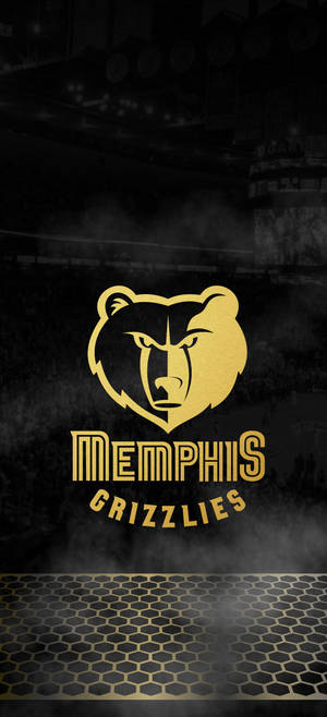 Memphis Grizzlies keltainen taustakuva — iPhone 18 Pro Max Taustakuvat