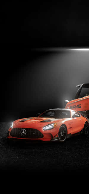 Mercedes GTS — iPhone 16 Taustakuvat