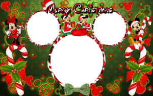 Mickey Mouse joulukehys — Disney joulu Taustakuvat