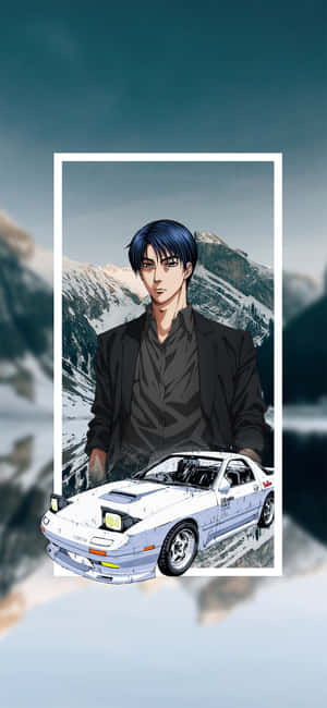 Initial D Puhelin — Redmi Note 15 Pro 4G Taustakuvat