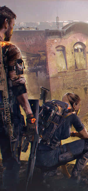 Iphone Xs Max The Division -tausta — POCO M8s Taustakuvat