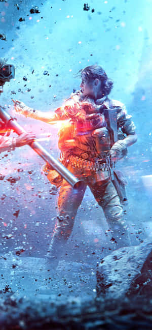 Hd Battlefield V -tausta — IQOO 15R Taustakuvat
