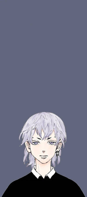 Minimalistinen anime Takashi Mitsuya taustakuva — Pixel 11 Taustakuvat