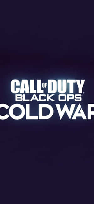 iPhone X Call Of Duty Black Ops Cold War -taustakuva — POCO M8 Power Taustakuvat