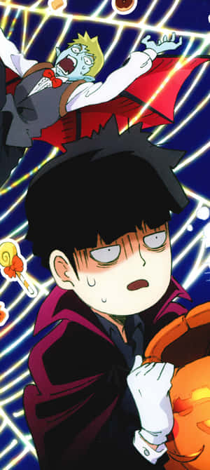 Mob Psycho -kuvia — Realme Note 80 Taustakuvat