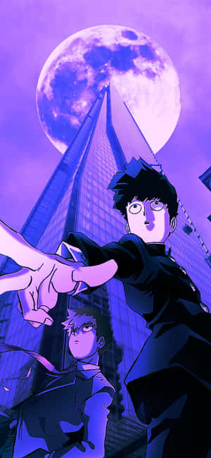Mob Psycho -kuvia — Realme Note 70 Taustakuvat