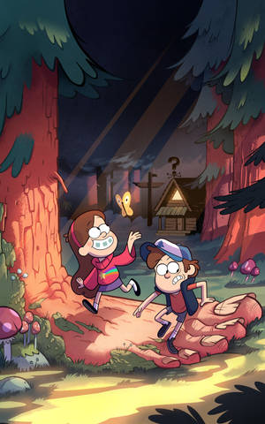 Mobile Gravity Falls -taustakuva — Galaxy Tab S10 Ultra Taustakuvat