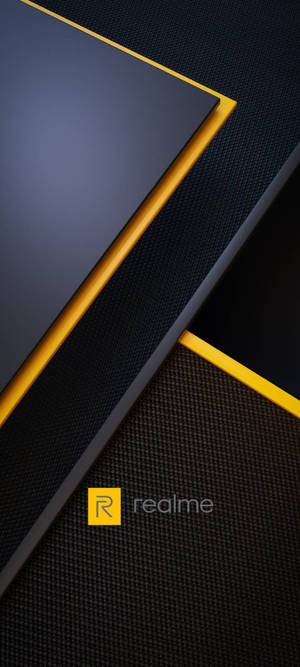 Moderni abstrakti Realme-logo — iPhone XR Taustakuvat