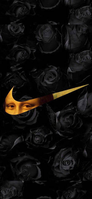 Mona Lisa X Nike -puhelintaustakuva. — iPhone 14 Pro Taustakuvat
